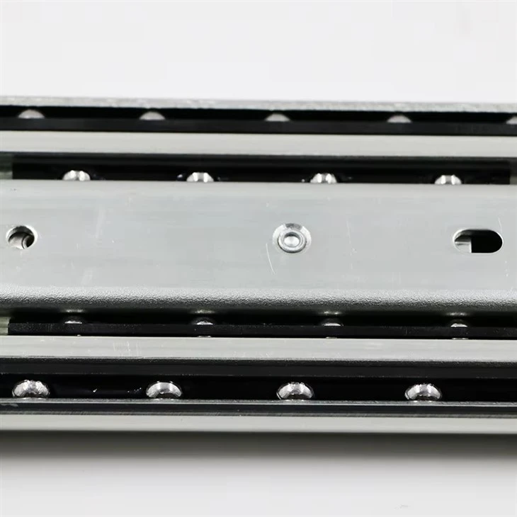 हेवी ड्यूटी 76mm लॉकिंग ड्रॉवर स्लाइड्स 500lbs